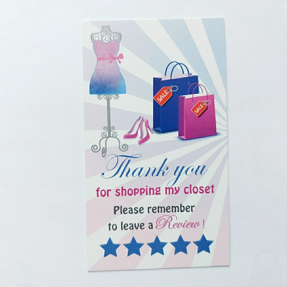 100 Thank You Cards - Picture 4 of 6
